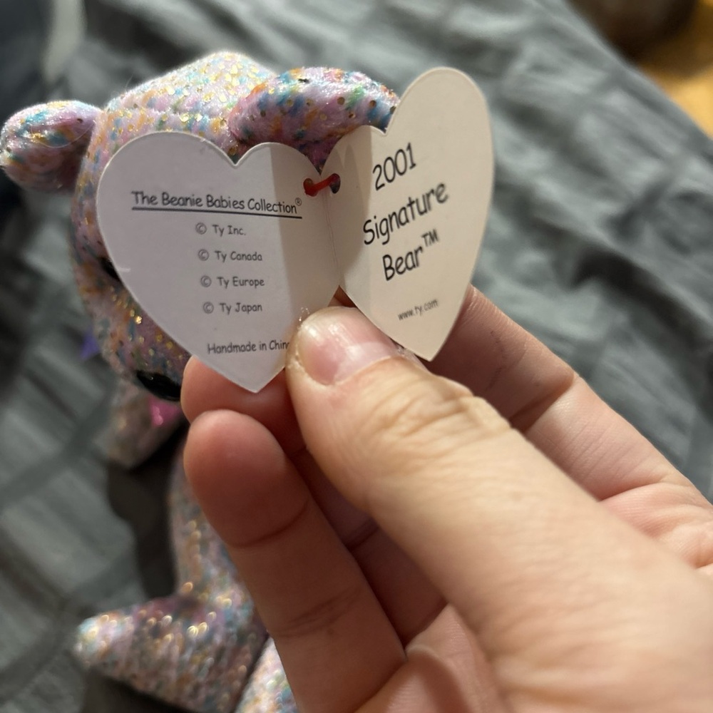 Sparkly‎ Multicolor Teddy Bear - Picture 2 of 3